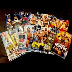 WWE Magazine Bundle (2013 Year)